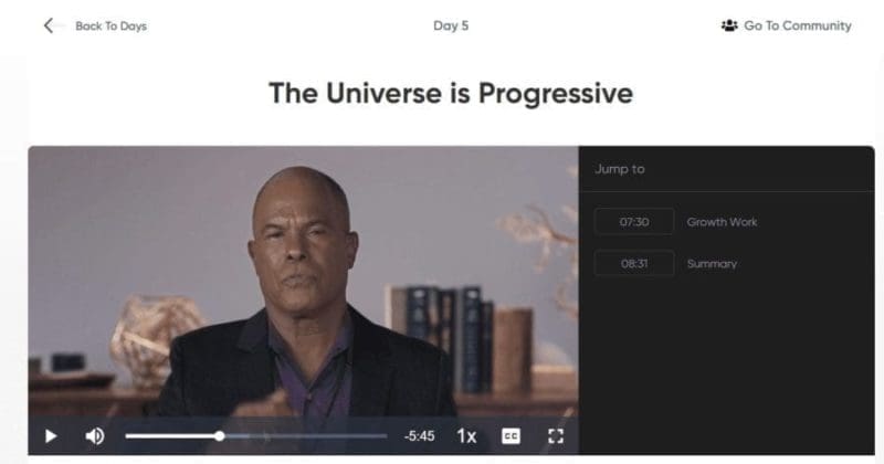 Life Visioning Mastery Screenshot