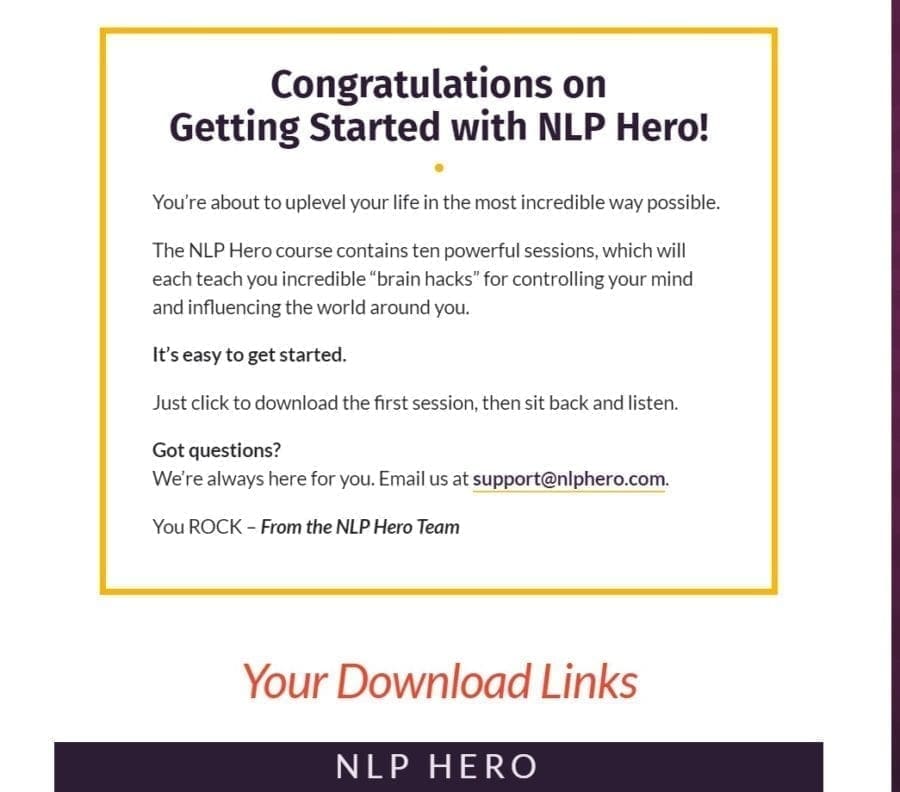 NLP Hero