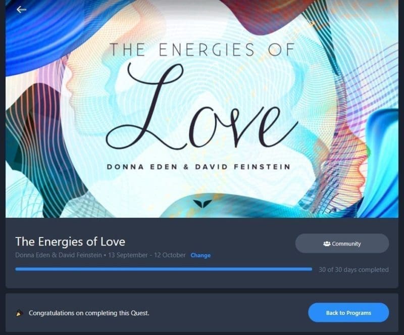 Donna Eden And David Feinstein Teach The Energies Of Love: Review Donna Eden And David Feinstein Teach The Energies Of Love: Review