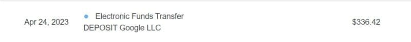 adsense payment