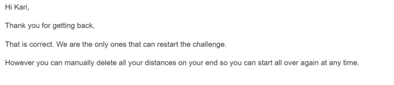 Restart Conqueror Challenge