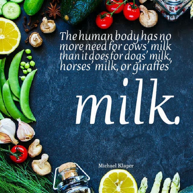 Quote about milk: We Don't Need Milk