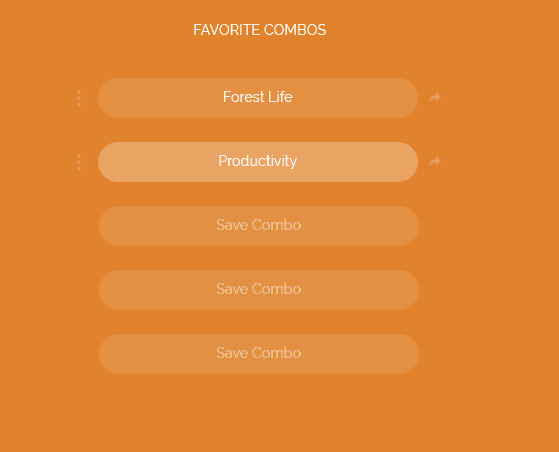 combo saved Noisli