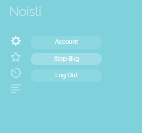 stop background noisli