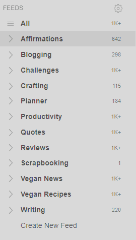 Feedly Feeds