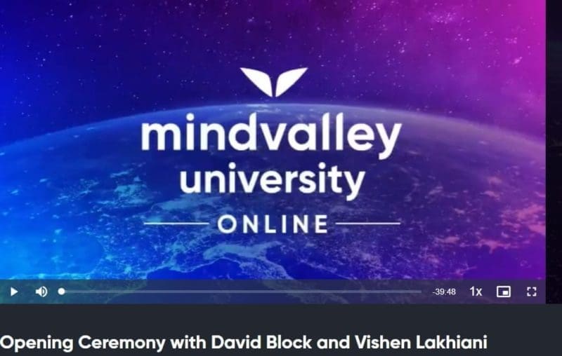 Mindvalley University Online: My Thoughts Mindvalley University Online: My Thoughts