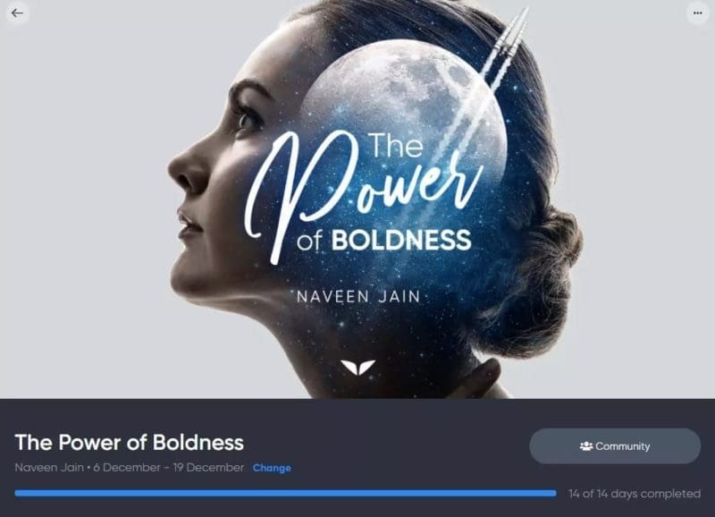 The Power Of Boldness Review: Naveen Jain’s Mindvalley Quest