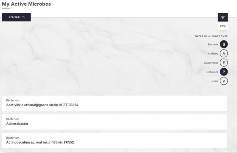 viome results