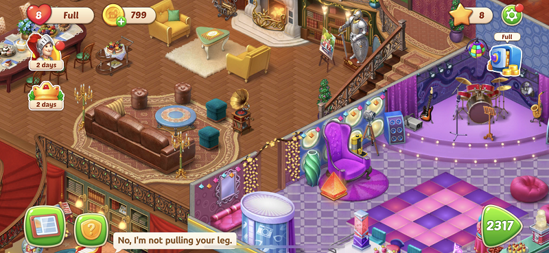 Homescapes room