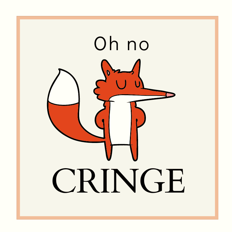 Cringe added to the dictionary
